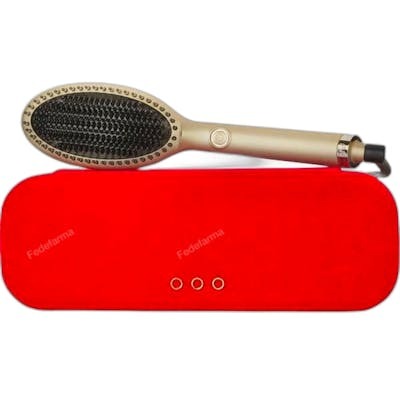 GHD Brosse lissante électrique Glide Collection Grand Luxe - 2 unités, Doré