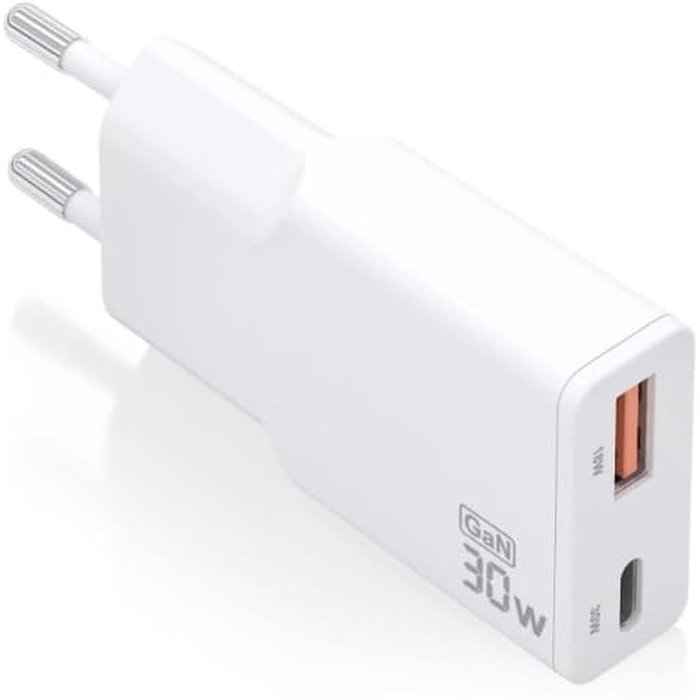 Chargeur mural Aisens ASCH-30W2P046-W Blanc 30 W