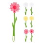 Basics Pala Matamoscas Fleur Modèles Assortis Ø12 x 47 cm