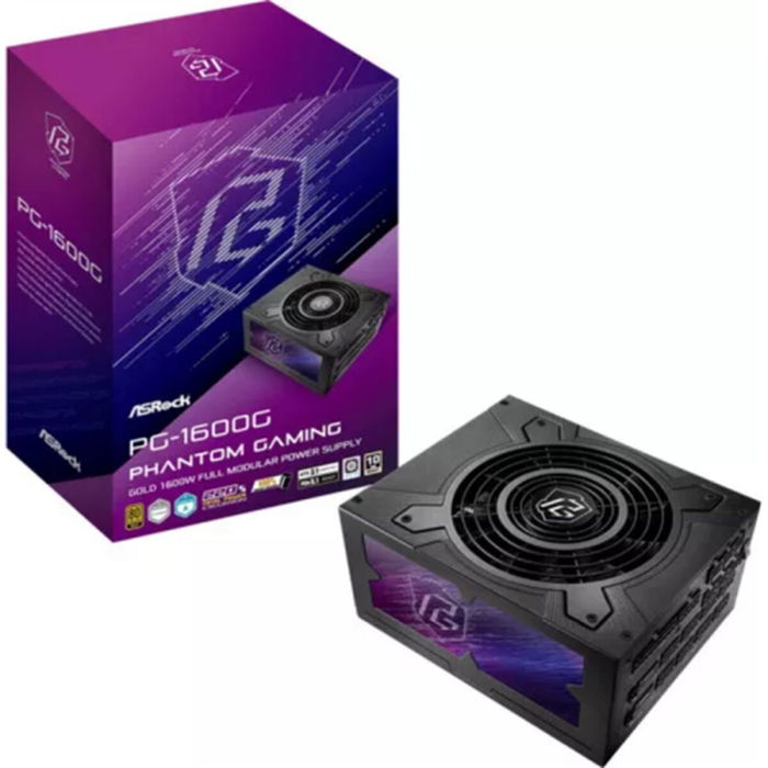 Bloc d’Alimentation ASRock 90-UXP160-GFEAAB 1600 W 80 Plus Gold