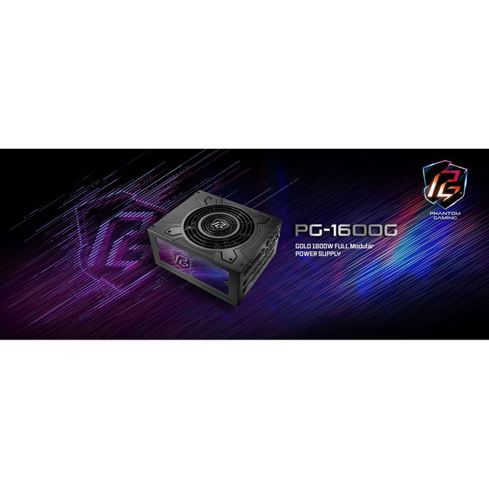 Bloc d’Alimentation ASRock 90-UXP160-GFEAAB 1600 W 80 Plus Gold