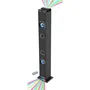Inovalley Tour de Son Lumineuse HP58 BTH avec Bluetooth 4.1, 4 x 15W, Lumières Synchronisées, Radio FM et Entrée AUX