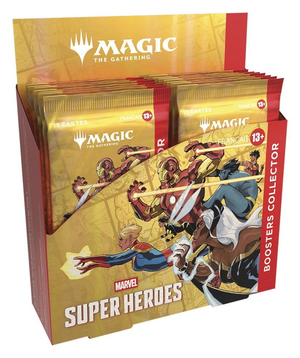 Wizards of the Coast Magic the Gathering Marvel Super Heroes Présentoir de 12 Boosters (Français) inevitable