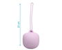KioKids Guardachupetes En Silicona Lavanda - Porte-tétine en silicone lavande pour bébé +0 mois, lavable au lave-vaisselle