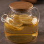 Day Théière 1 L en verre borosilicate avec couvercle bambou et silicone