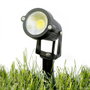 Pack de 4 Spots de Jardin sur Piquet LED 5W Blanco Frío 450Lm 6000K