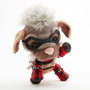 Deadpool peluche Dogpool 25 cm