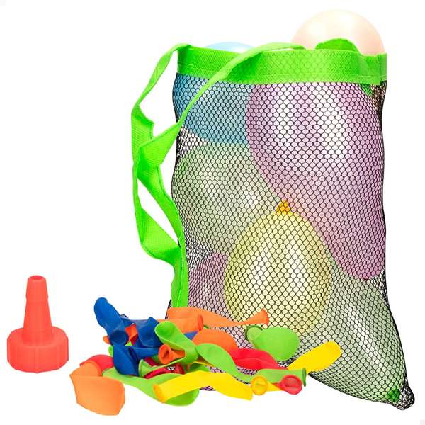 Color Baby - Set de 50 ballons à eau Splash Toys pour enfants - Jeu d'extérieur dès 3 ans