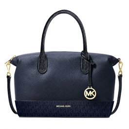 Michael Kors Sac à main en toile bleu 38S6G4FS2V-NAVY