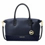 Michael Kors Sac à main en toile bleu 38S6G4FS2V-NAVY