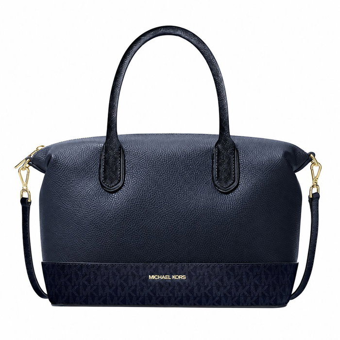 Michael Kors Sac à main en toile bleu 38S6G4FS2V-NAVY