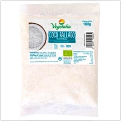 Vegetalia Coco Râpé 100 g Bio - Noix de coco déshydratée biologique, sans gluten, sans lactose Vegetalia Coco Râpé 100 g Bio - Noix de coco déshydratée biologique, sans gluten, sans lactose
