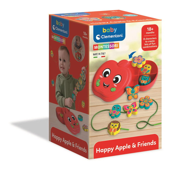 CLEMENTONI Manzana Juego de Lazos 17600 Baby CLEMENTONI Manzana Juego de Lazos 17600 Baby