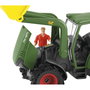 Schleich Tracteur et remorque Farm World 42608 avec figurines Paul et Goldendoodle de paille