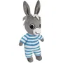 Jemini TROTRO - Peluche photoluminescente rassurante pour enfant, fonctionne sans pile - 25 cm - Blanc et bleu - Chargement à la lumière