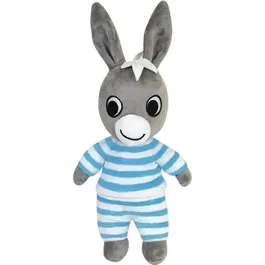 Jemini TROTRO - Peluche photoluminescente rassurante pour enfant, fonctionne sans pile - 25 cm - Blanc et bleu - Chargement à la lumière