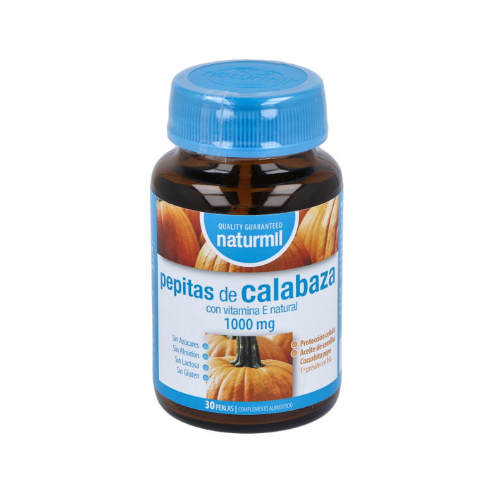 Naturmil Calabaza 1000mg 30 perles