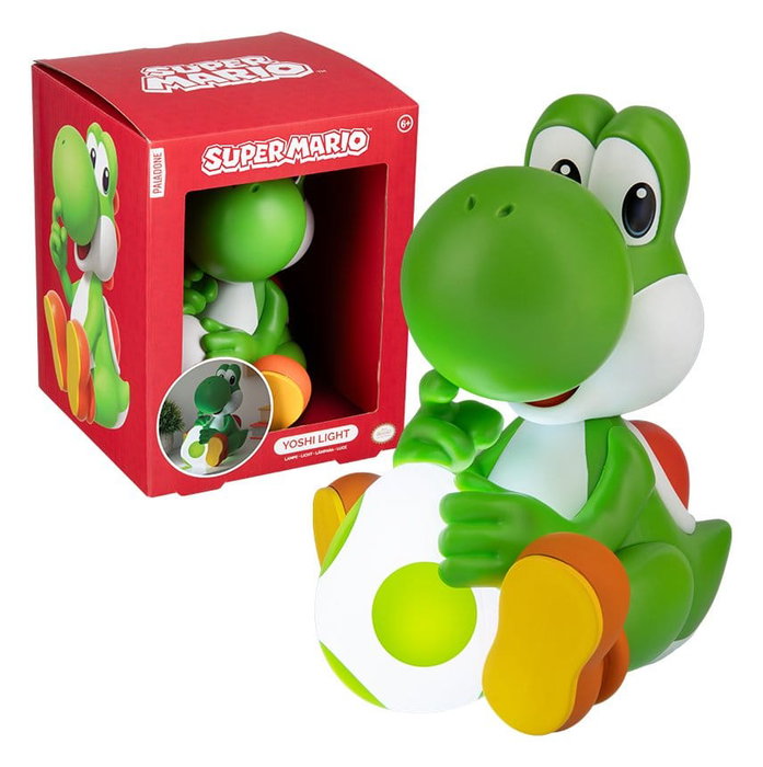 Paladone Products Lampe GloBuddies Yoshi Super Mario 18 cm