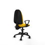 PIQUERAS Y CRESPO Chaise de bureau Algarra, Jaune