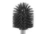 Berilo Brosse de douche en silicone 34,5 x 7,5 x 7,5 cm Gris et noir - Surtis aléatoires (Set de 12)