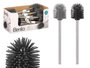 Berilo Brosse de douche en silicone 34,5 x 7,5 x 7,5 cm Gris et noir - Surtis aléatoires (Set de 12)