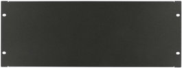 Lanview Panneau de blindage 4U 19" Type vis noir