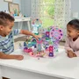 VTECH Marble Rush Fairy Garden Set M500E - Circuit de billes magique avec 96 pièces, 6 MarbleBilles, grande roue et vortex - Jouet de construction 4 ans et plus - Multicolore