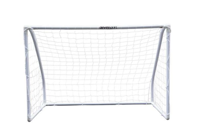 Ociotrends Set de portería pliable avec ancrages 180 x 91 x 120 cm - But de foot PVC pour enfants, à partir de 3 ans