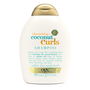 Ogx Shampoing cheveux COCONUT CURLS 385 ml pour Cheveux Bouclés, Hydratation et Définition