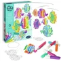 Sentosphere - Art & Créations Mobile Vitrail Poissons - Activité Créative Facile et Décorative - Kit Loisir Enfant dès 4 ans