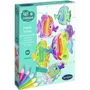 Sentosphere - Art & Créations Mobile Vitrail Poissons - Activité Créative Facile et Décorative - Kit Loisir Enfant dès 4 ans