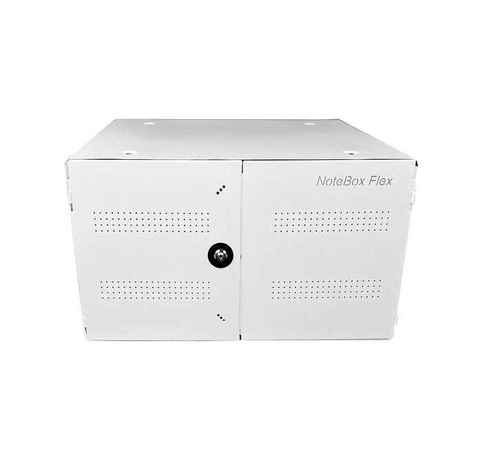 Leba NoteBox 16 - Coffre de rangement et recharge pour 16 tablettes - Blanc - USB-C - 12 watts par port - Verrou à clé Leba NoteBox 16 - Coffre de rangement et recharge pour 16 tablettes - Blanc - USB-C - 12 watts par port - Verrou à clé