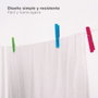 Dovelis Pack de 24 pinces à linge en plastique, couleurs variées
