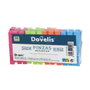 Dovelis Pack de 24 pinces à linge en plastique, couleurs variées