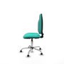 PIQUERAS Y CRESPO Chaise de bureau Algarra bleu turquoise