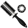Cosmetic Club Brosse à cheveux avec anneau nettoyant