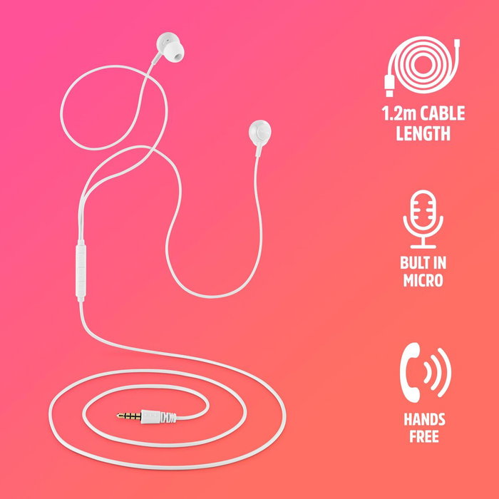 Casque NGS CROSSDRIFTWHITE Blanc