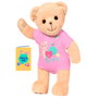 Baby Born Peluche Ours en Peluche Rose Bébé 36 cm avec Bras et Jambes Articulés - MGA