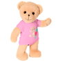 Baby Born Peluche Ours en Peluche Rose Bébé 36 cm avec Bras et Jambes Articulés - MGA