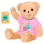 Baby Born Peluche Ours en Peluche Rose Bébé 36 cm avec Bras et Jambes Articulés - MGA