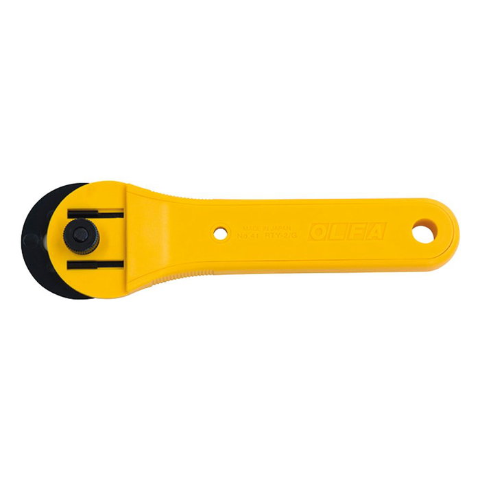 Coupeuse rotative Olfa 45 X 0,3 MM Jaune Acier inoxydable Circulaire