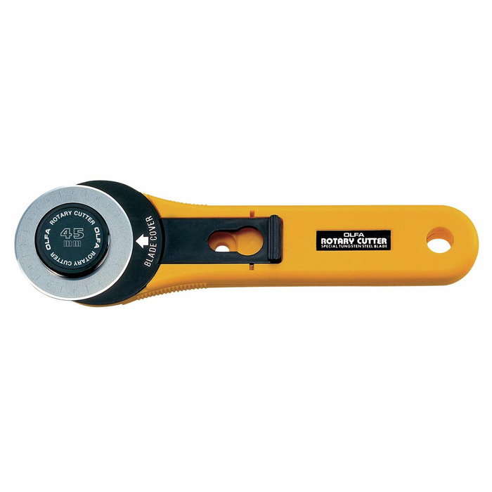 Coupeuse rotative Olfa 45 X 0,3 MM Jaune Acier inoxydable Circulaire