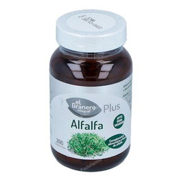 EL GRANERO Alfalfa 400 mg 200 comprimés Complément Alimentaire