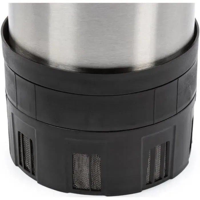 Fieldmann FVC 7005-EC Pompe Submersible 1200W, Débit 6200 l/h, Immersion 7m, Interrupteur à Flotteur, Acier Inoxydable