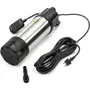 Fieldmann FVC 7005-EC Pompe Submersible 1200W, Débit 6200 l/h, Immersion 7m, Interrupteur à Flotteur, Acier Inoxydable