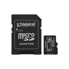 Carte Mémoire Micro SD avec Adaptateur Kingston SDCS3/128GB 128 GB