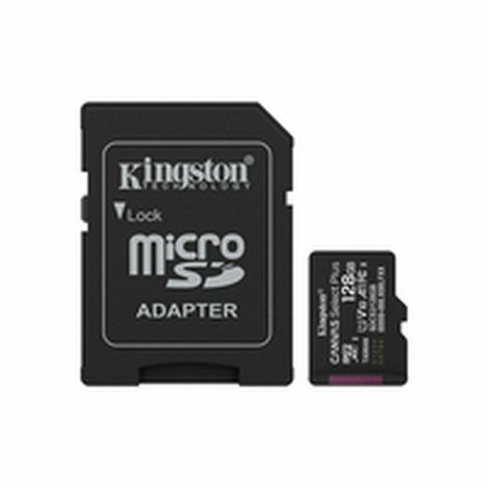 Carte Mémoire Micro SD avec Adaptateur Kingston SDCS3/128GB 128 GB