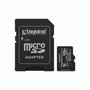 Carte Mémoire Micro SD avec Adaptateur Kingston SDCS3/128GB 128 GB