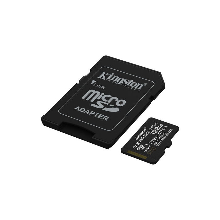 Carte Mémoire Micro SD avec Adaptateur Kingston SDCS3/128GB 128 GB