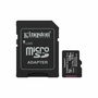 Carte Mémoire Micro SD avec Adaptateur Kingston SDCS3/128GB 128 GB